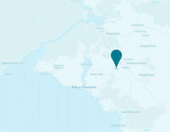 Carte montrant l'emplacement des bureaux d'Aqua Nova à La Rochelle.